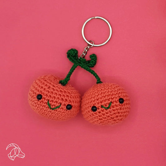 cherries decoration crochet kit