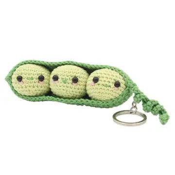 peas in a pod decoration crochet kit