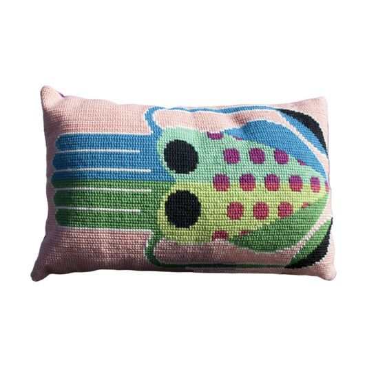 squid cross stitch cushion kit